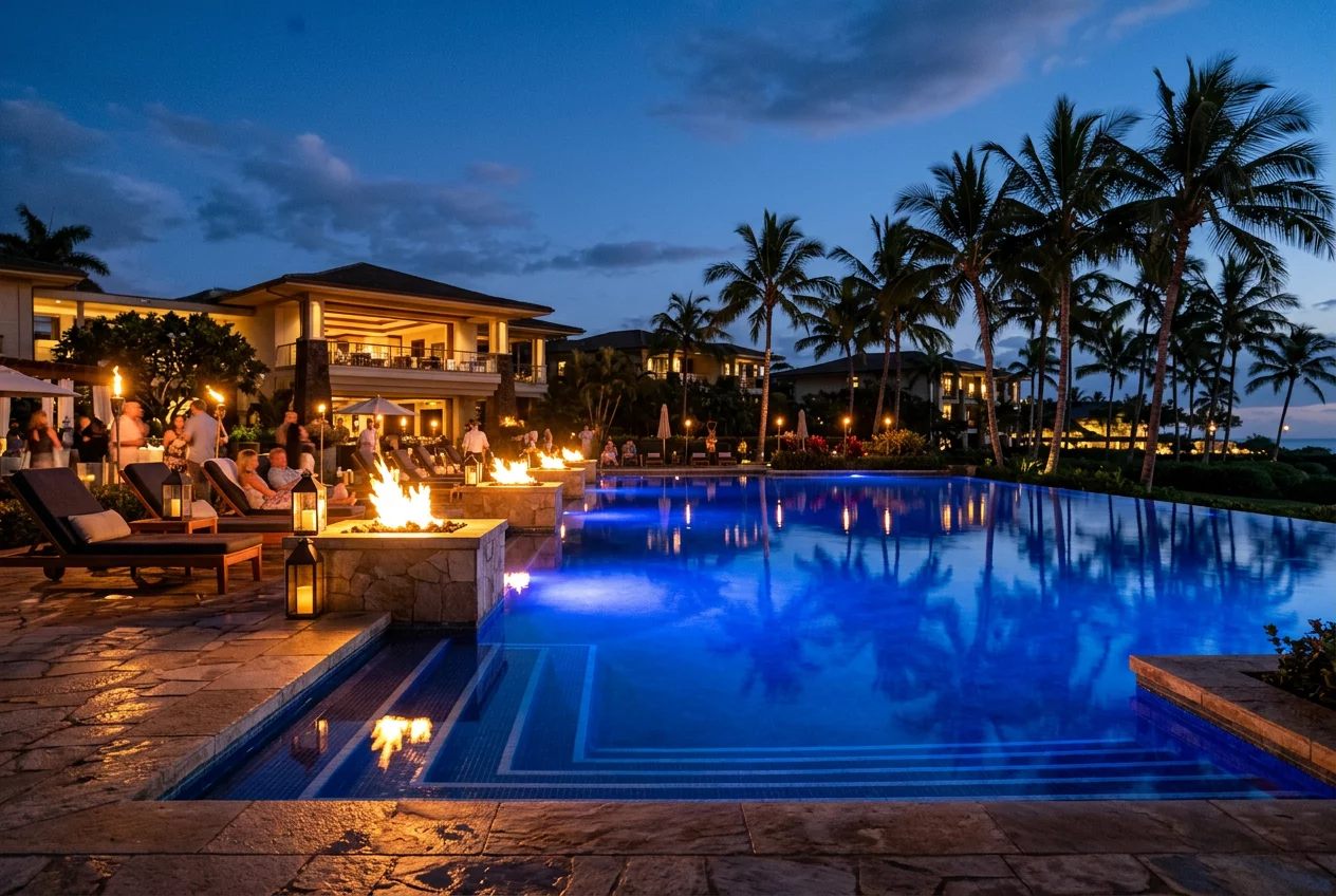 Resort Amenities and Pool